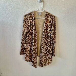 Lightweight Animal Print Tunic Topper by Chico’s